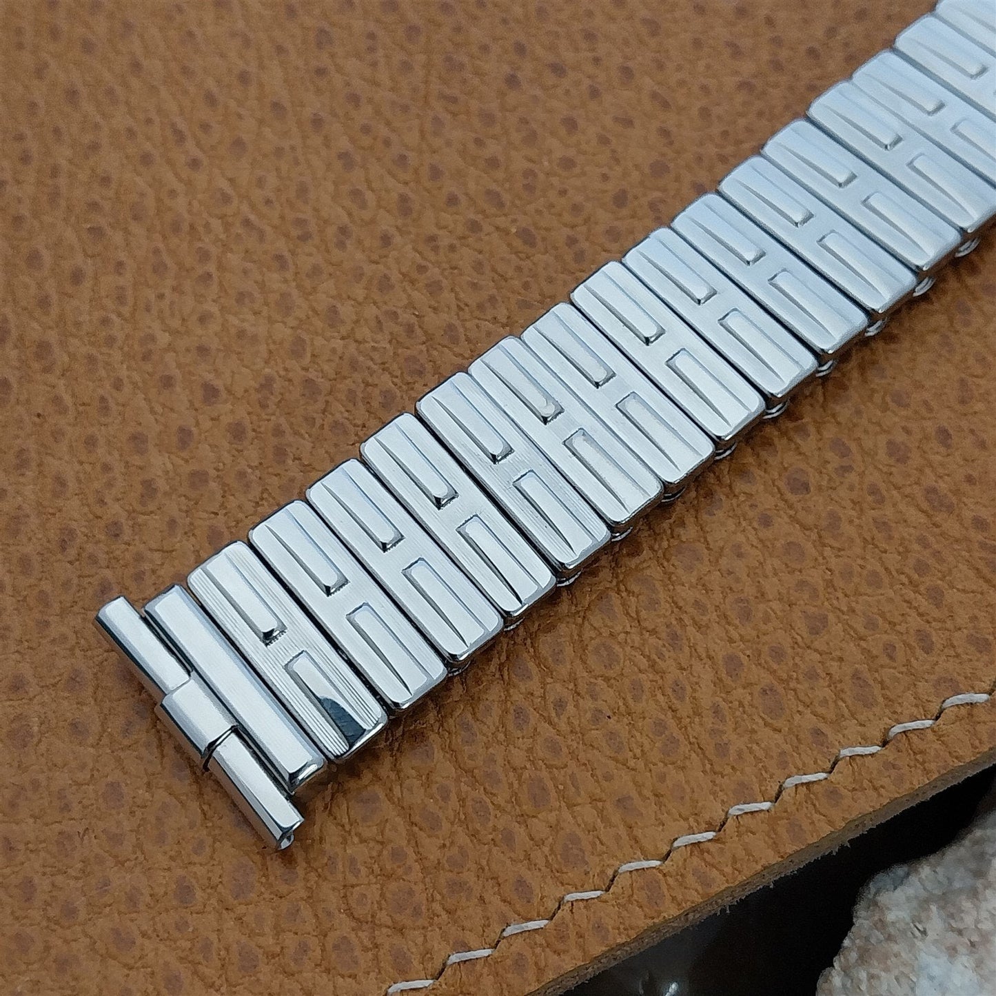 Vintage 1960s 19mm 18mm 17mm Stainless Steel Classic JB Champion mcm Watch Band