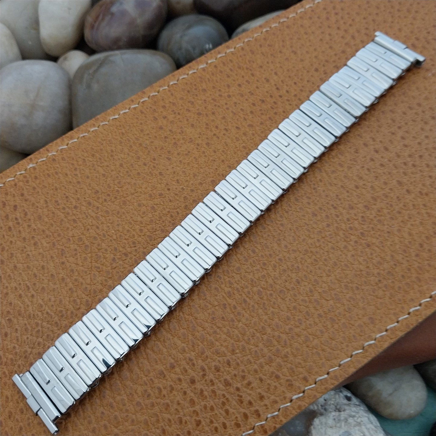 Vintage 1960s 19mm 18mm 17mm Stainless Steel Classic JB Champion mcm Watch Band