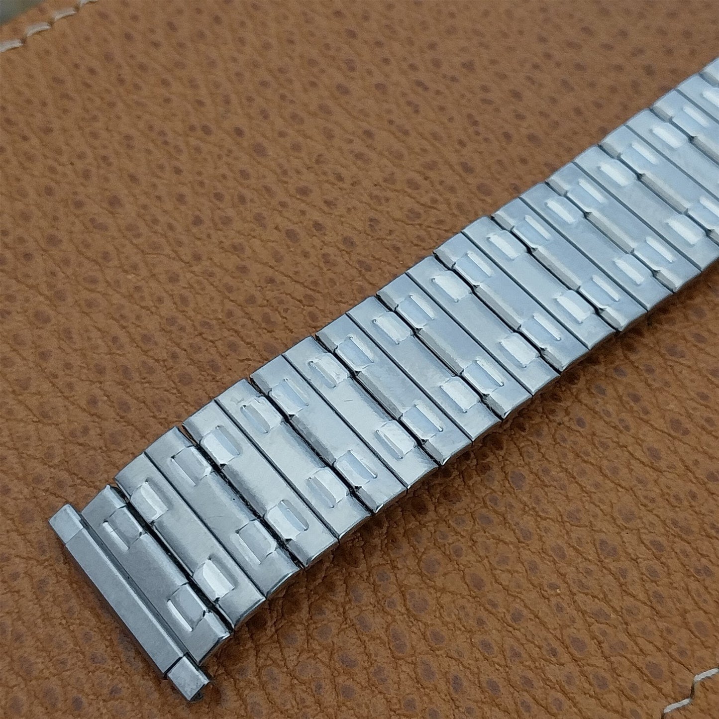 1970s Speidel Wide One 22mm 20mm 19mm Stainless Steel Unused Vintage Watch Band