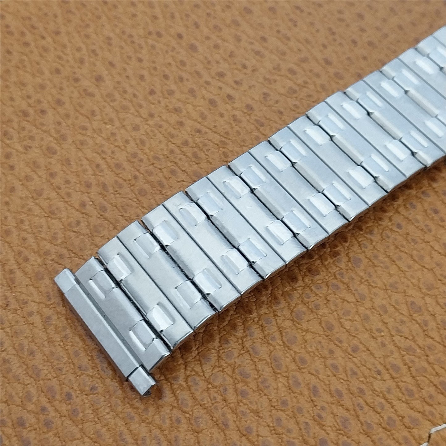 1970s Speidel Wide One 22mm 20mm 19mm Stainless Steel Unused Vintage Watch Band