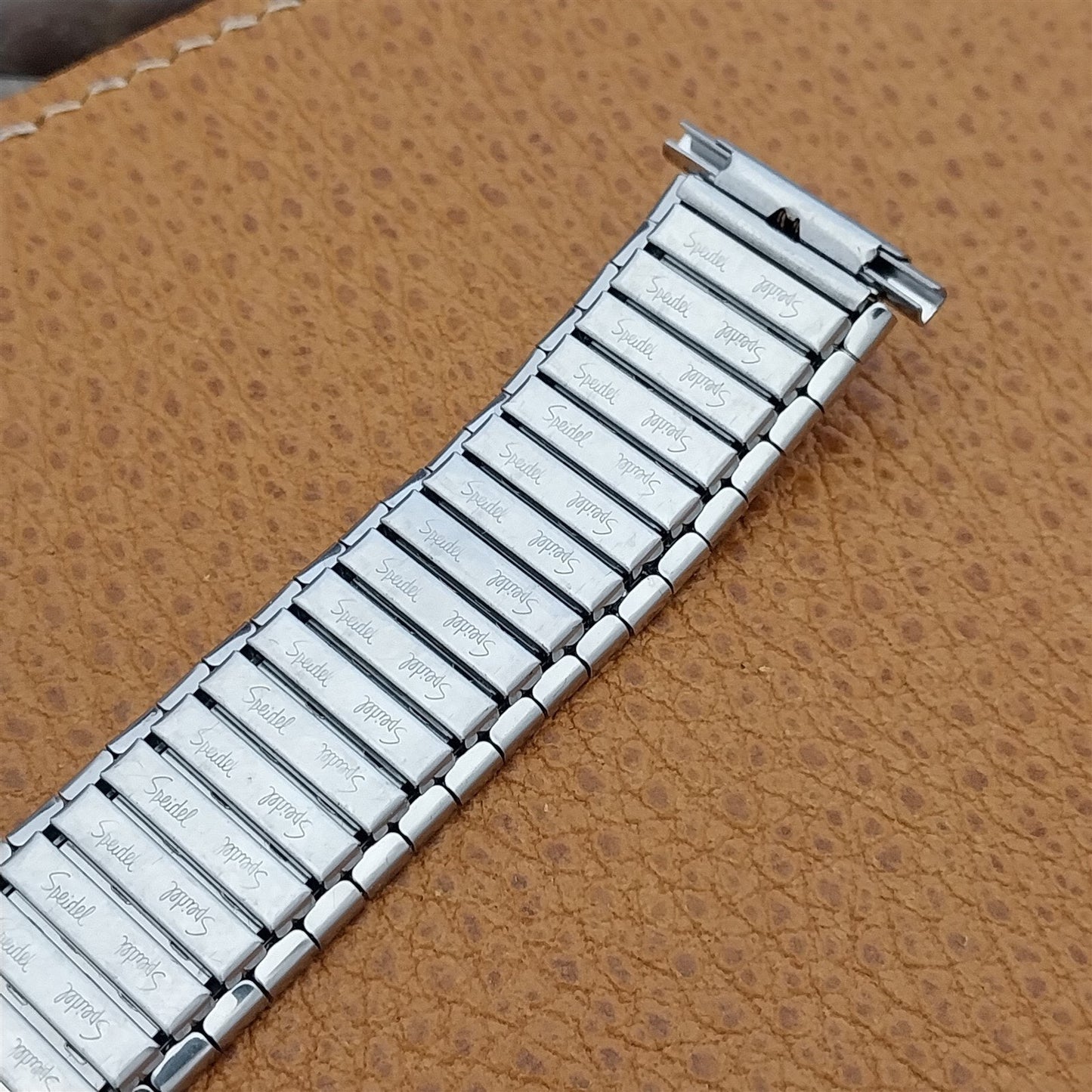 1970s Speidel Wide One 22mm 20mm 19mm Stainless Steel Unused Vintage Watch Band