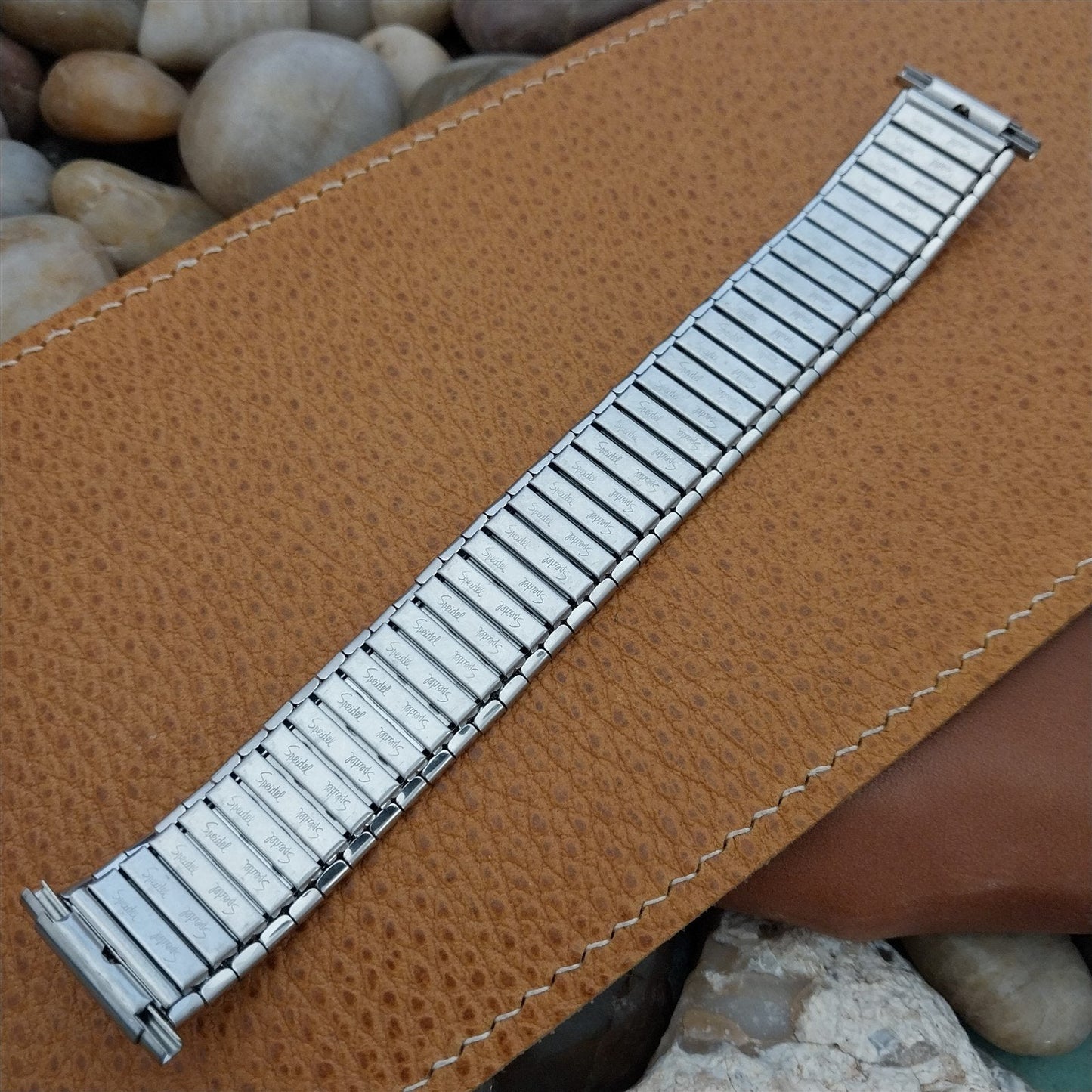 1970s Speidel Wide One 22mm 20mm 19mm Stainless Steel Unused Vintage Watch Band