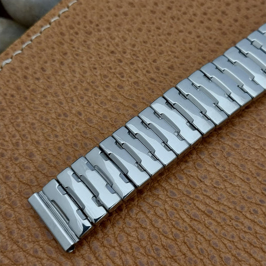 5/8" 1950s Stainless Steel Classic Stretch Stonewall Unused Vintage Watch Band