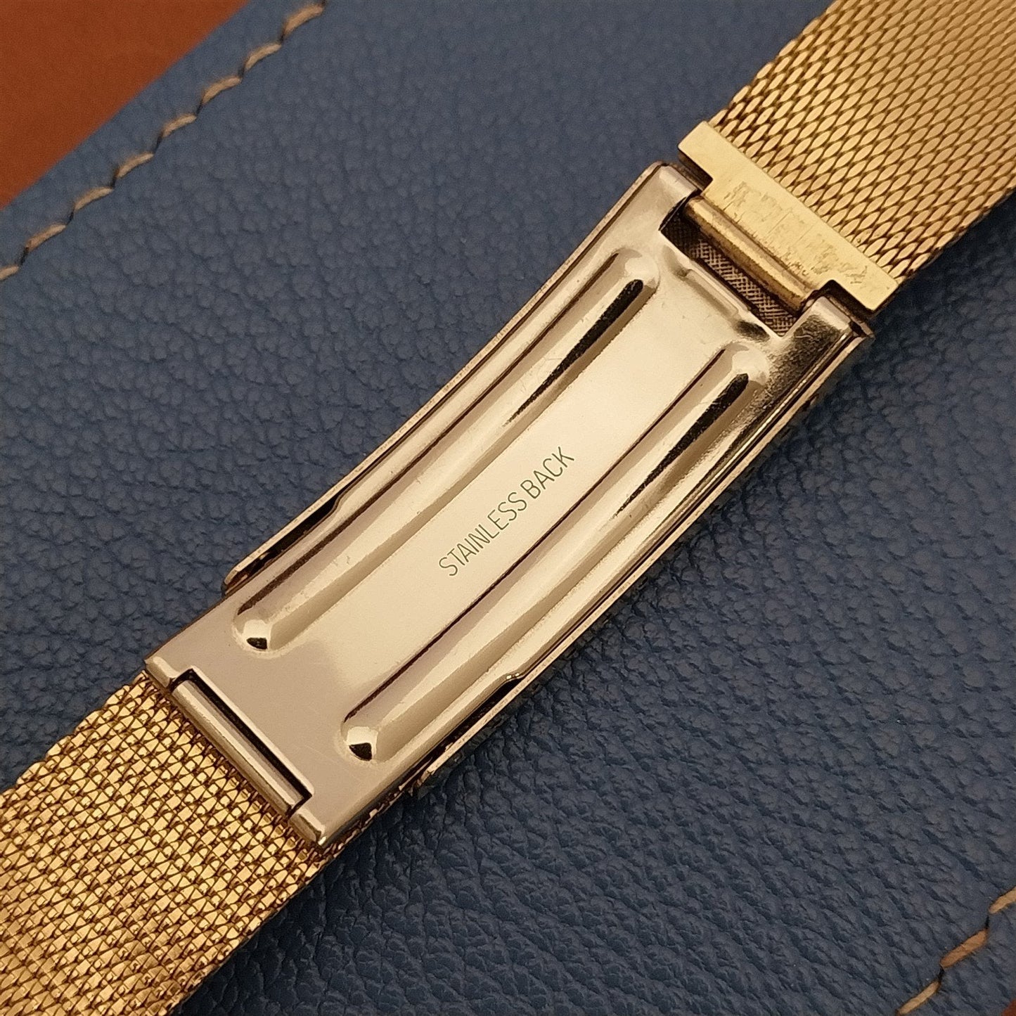 22mm 20mm 10K Gold rgp Mesh 1960s Classic Kestenmade USA Vintage Watch Band