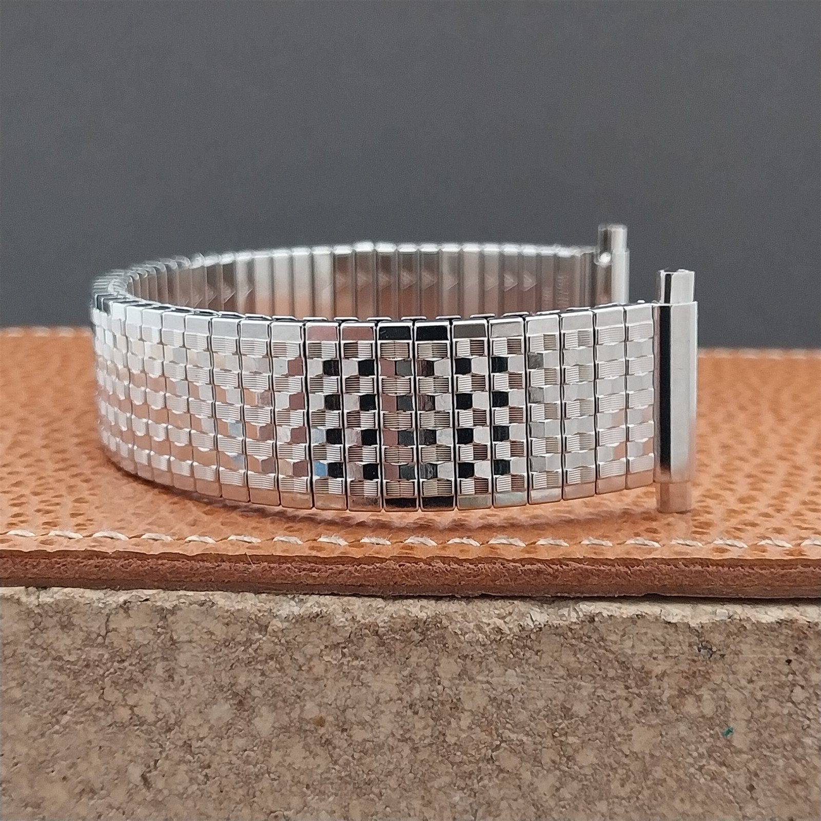 18mm 19mm 20mm 22mm JB Champion Stainless Steel Unused 1970s Vintage Watch Band