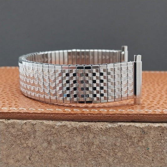 18mm 19mm 20mm 22mm JB Champion Stainless Steel Unused 1970s Vintage Watch Band