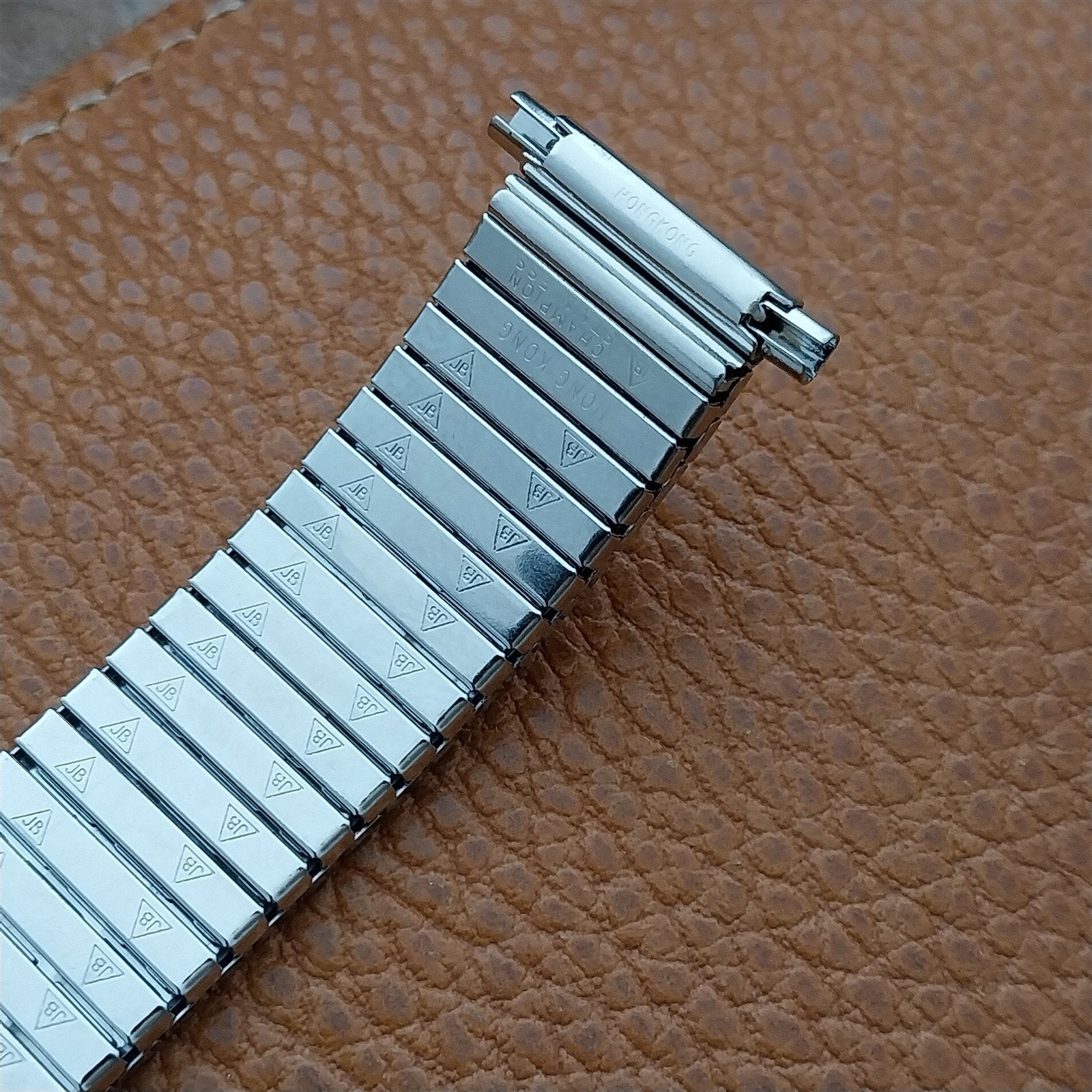 18mm 19mm 20mm 22mm JB Champion Stainless Steel Unused 1970s Vintage Watch Band