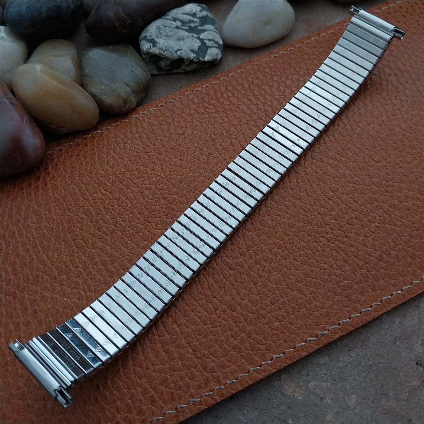 18mm 19mm 20mm 22mm JB Champion Stainless Steel Unused 1970s Vintage Watch Band
