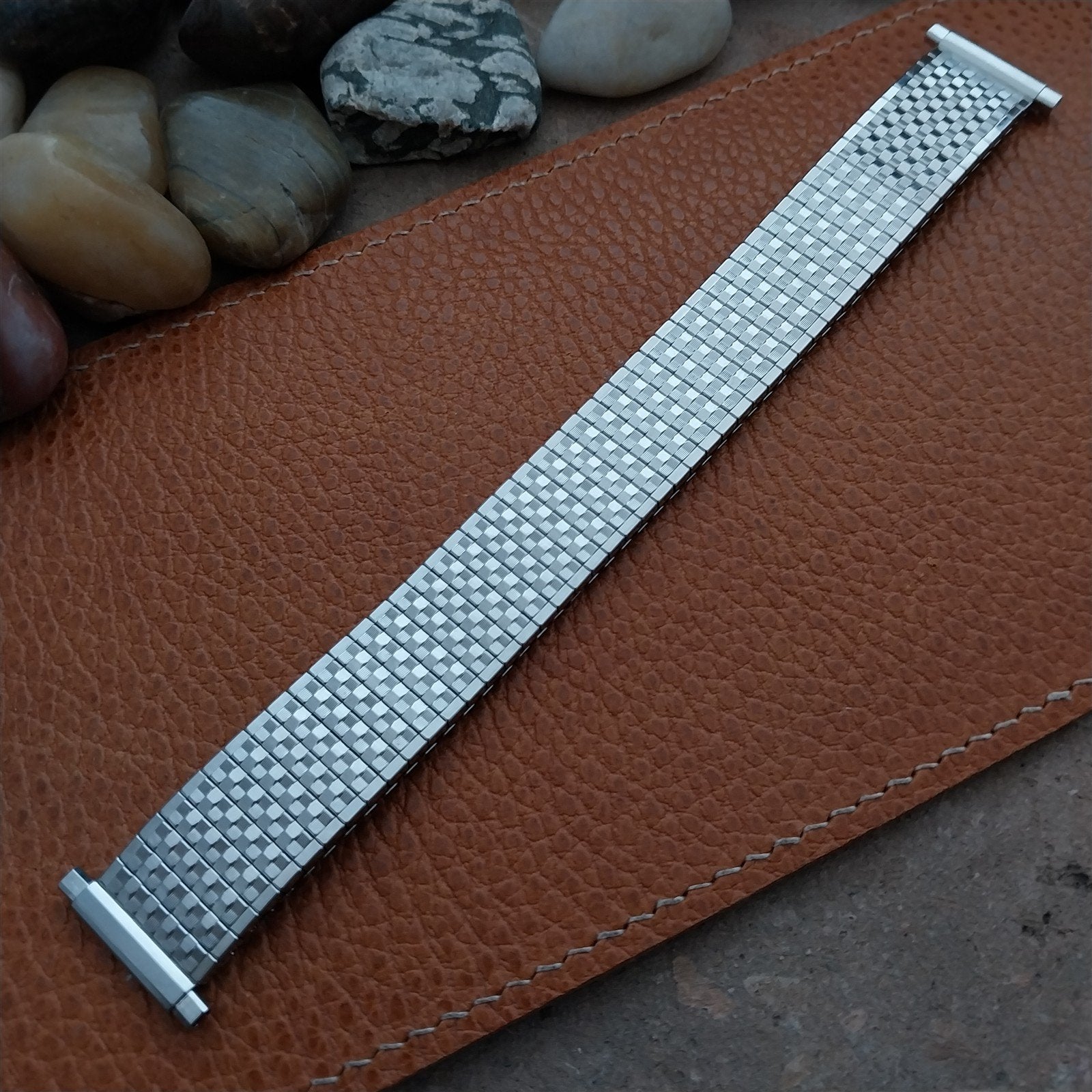 18mm 19mm 20mm 22mm JB Champion Stainless Steel Unused 1970s Vintage Watch Band