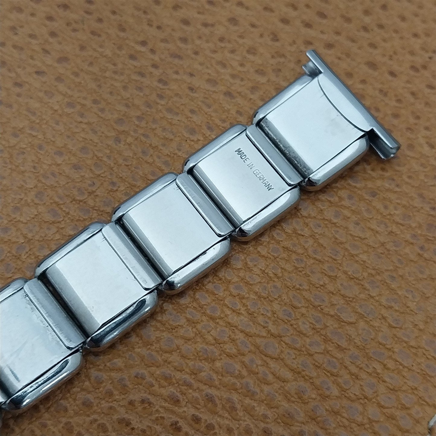 20mm 19mm 18mm Wire Lug Stainless Steel Unused German 1960s Vintage Watch Band