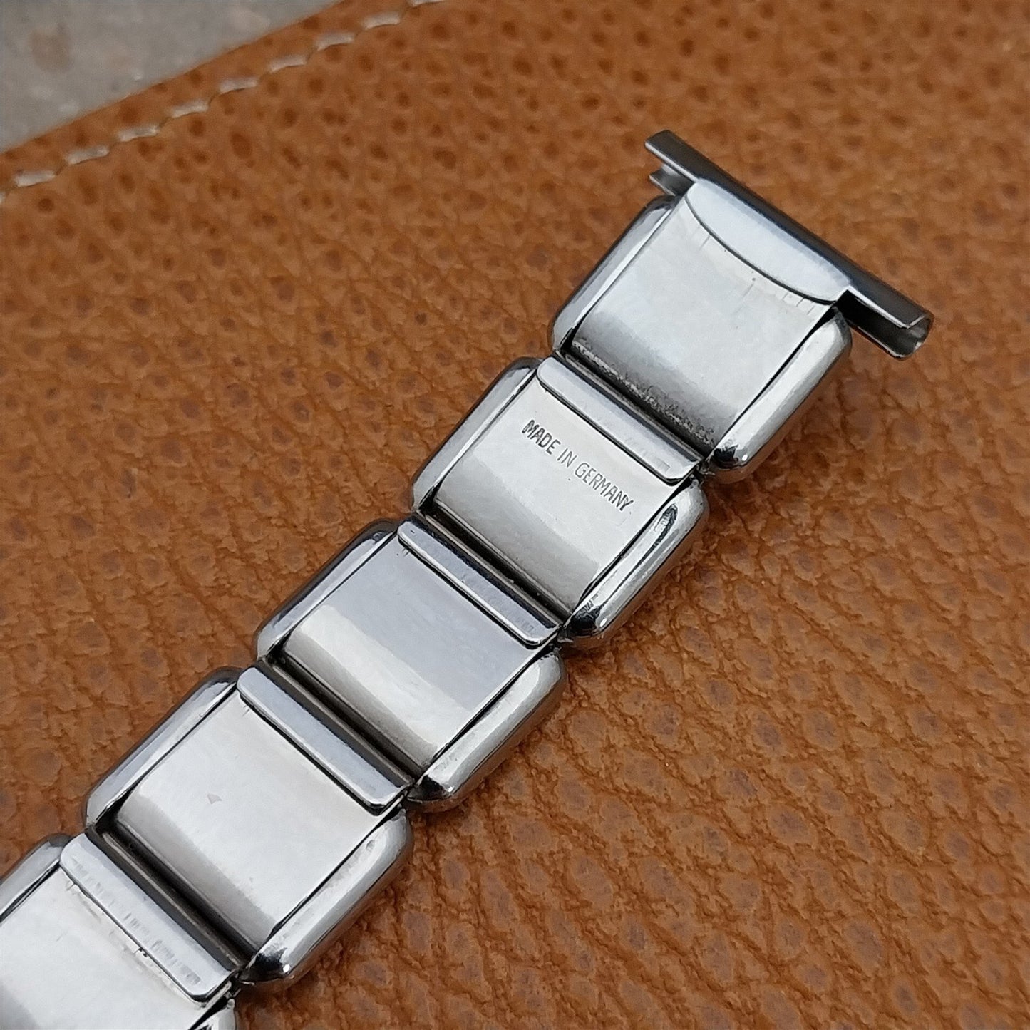 20mm 19mm 18mm Wire Lug Stainless Steel Unused German 1960s Vintage Watch Band