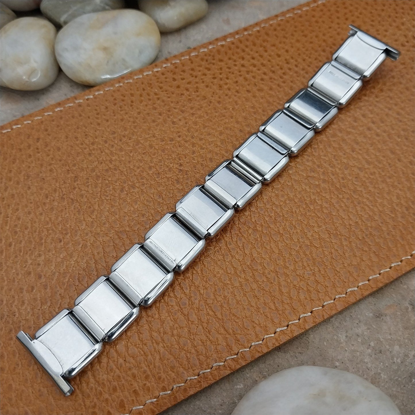 20mm 19mm 18mm Wire Lug Stainless Steel Unused German 1960s Vintage Watch Band
