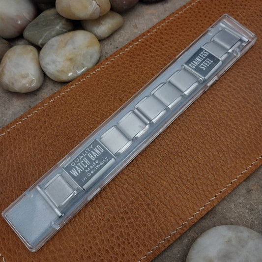 20mm 19mm 18mm Wire Lug Stainless Steel Unused German 1960s Vintage Watch Band
