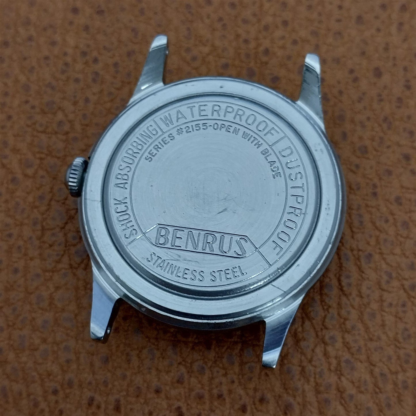 1960s Benrus Sea Harbor 21j Manual Wind Vintage Watch Serviced with Warranty