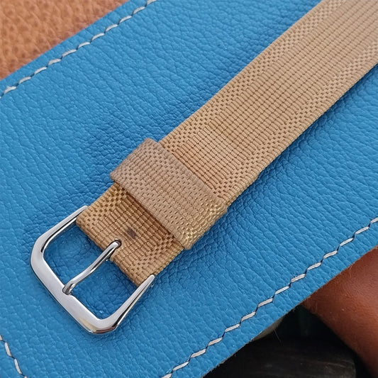 Vintage 3/4" Ribbed Nylon Single-Pass Unused nos 1950s Classic Watch Band