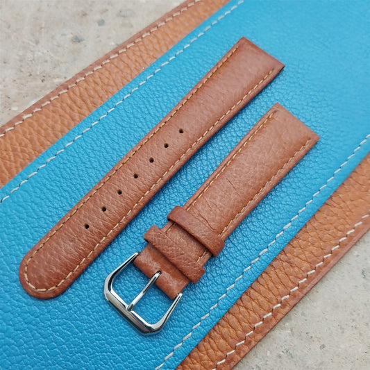 19mm Hadley Roma Classic Tapered Pigskin 19/16 Unused Watch Strap