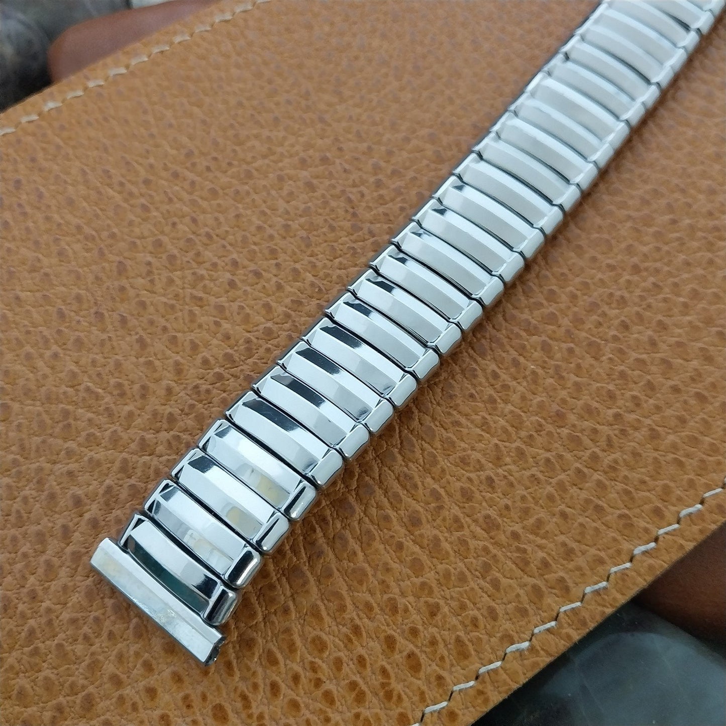 19mm 18mm 16mm JB Champion Stainless Steel Unused 1950s Vintage Watch Band