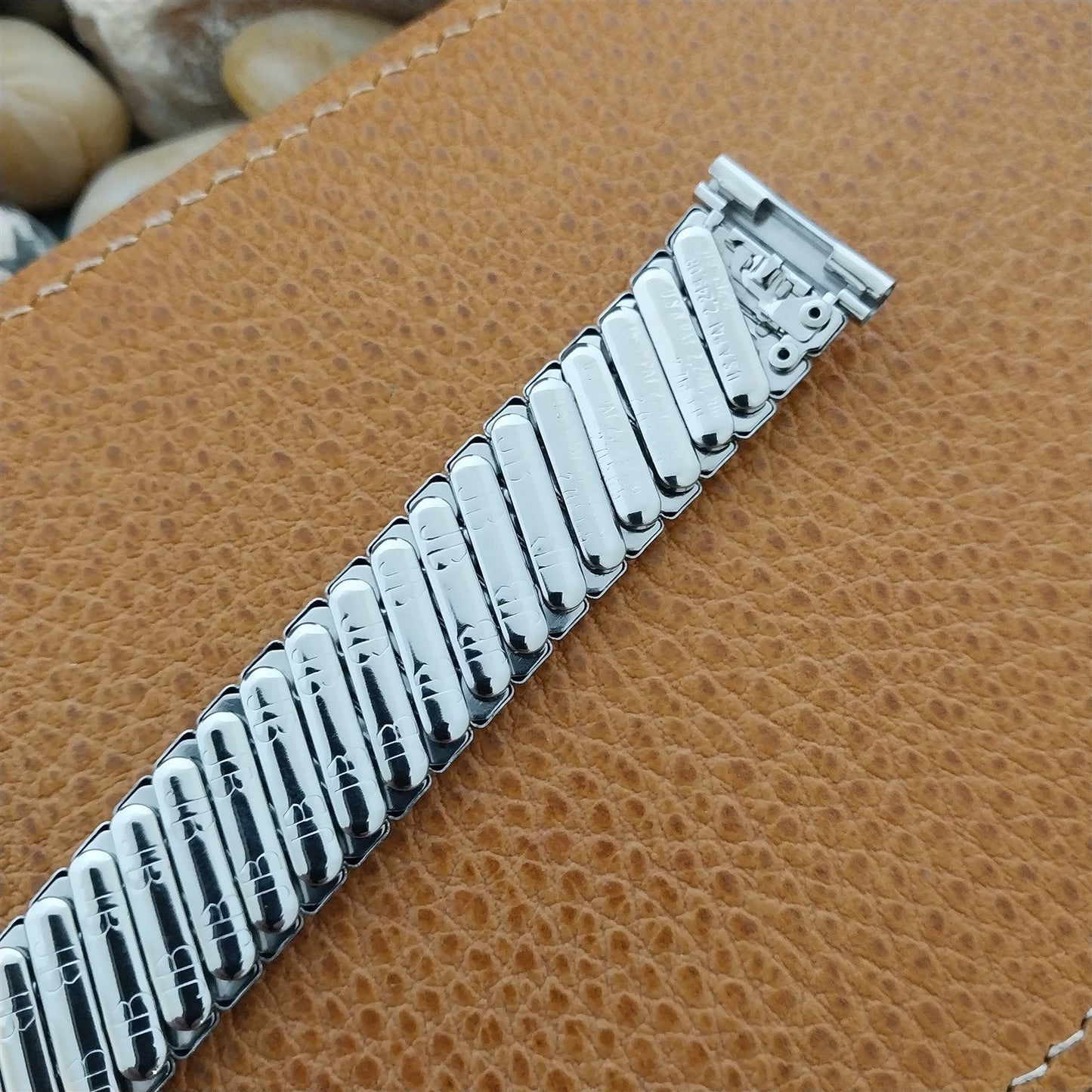 19mm 18mm 16mm JB Champion Stainless Steel Unused 1950s Vintage Watch Band