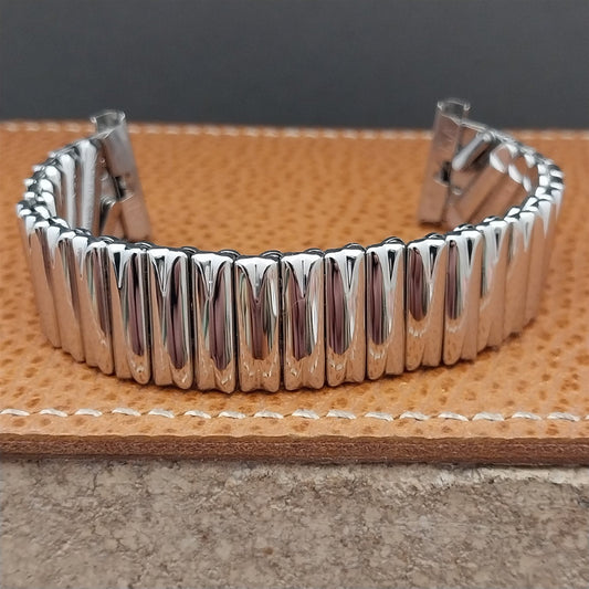 19mm 18mm 16mm Stainless JB Champion Unused nos 1950s Classic Vintage Watch Band