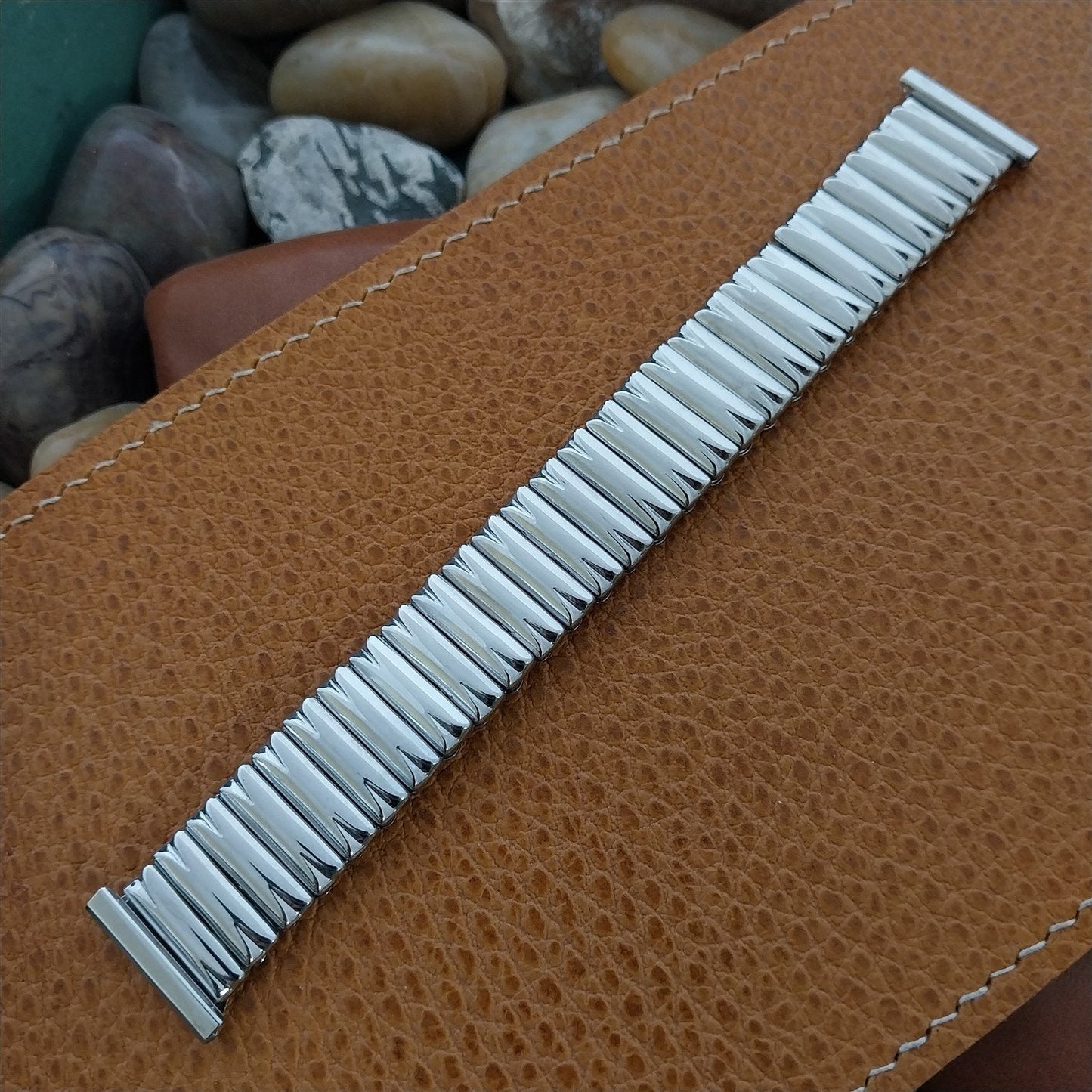 19mm 18mm 16mm Stainless JB Champion Unused nos 1950s Classic Vintage Watch Band