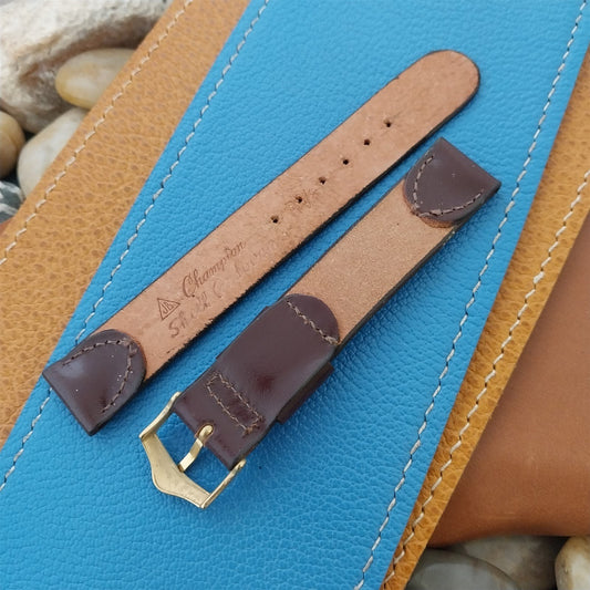 Vintage 16mm JB Champion Classic Shell Cordovan Unused 1950s Watch Band