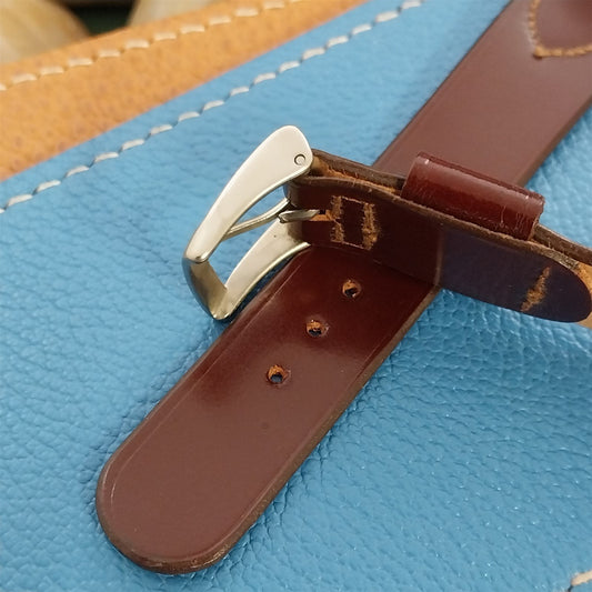 Vintage 17.2mm Gemex Short Classic Shell Cordovan Unused 1950s Watch Band