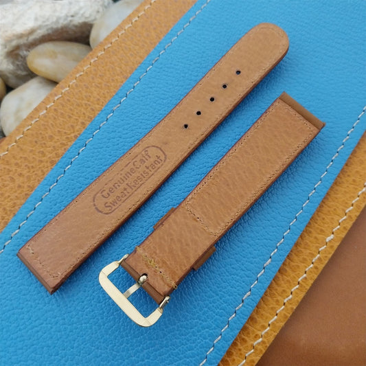 Vintage 11/16" Pigskin Lined Calf Classic Tapered 1950s Unused nos Watch Band