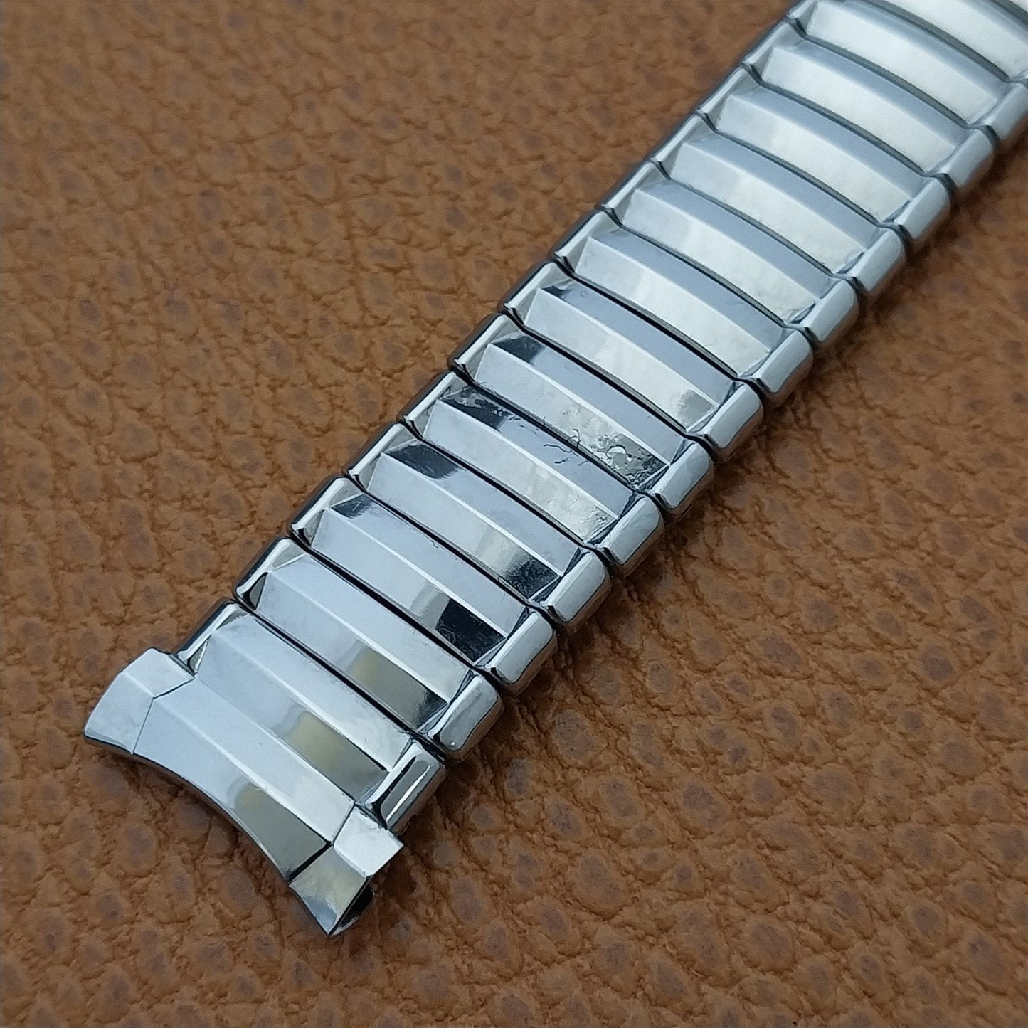 19mm 18mm 16mm JB Champion Stainless Steel Unused 1950s Vintage Watch Band