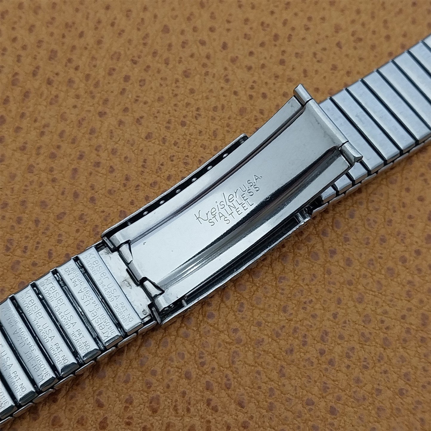 18mm 19mm Stainless Steel Expansion Kreisler Unused Vintage Watch Band