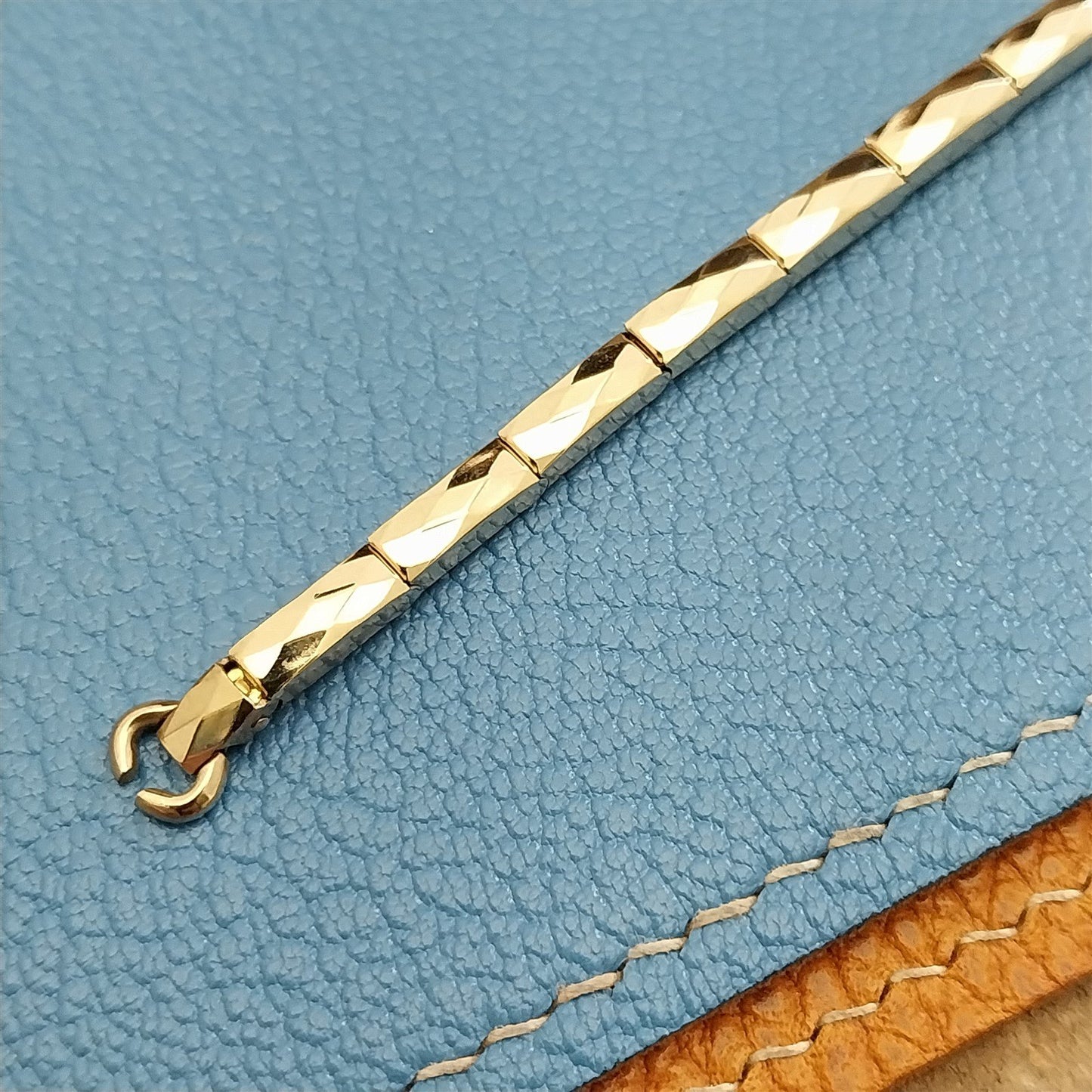 10k Gold-Filled Speidel Slim Cocktail Unused Ladies MCM 1950s Vintage Watch Band