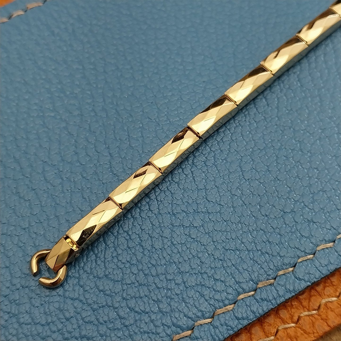 10k Gold-Filled Speidel Slim Cocktail Unused Ladies MCM 1950s Vintage Watch Band