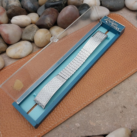 Vintage 17.2mm Stainless Steel Kreisler USA Unused nos Classic 1960s Watch Band