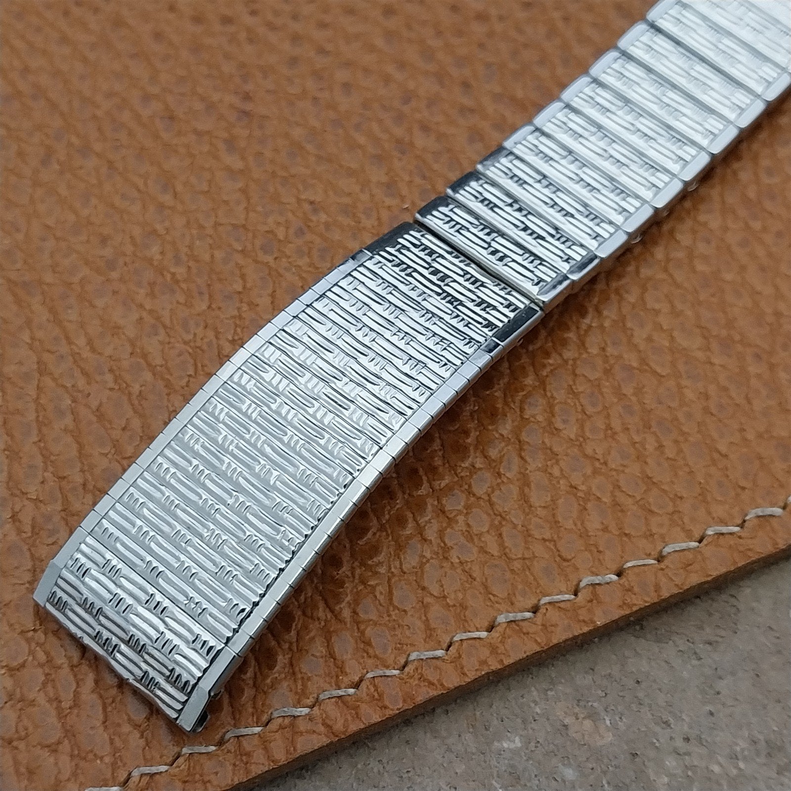 Vintage 17.2mm Stainless Steel Kreisler USA Unused nos Classic 1960s Watch Band