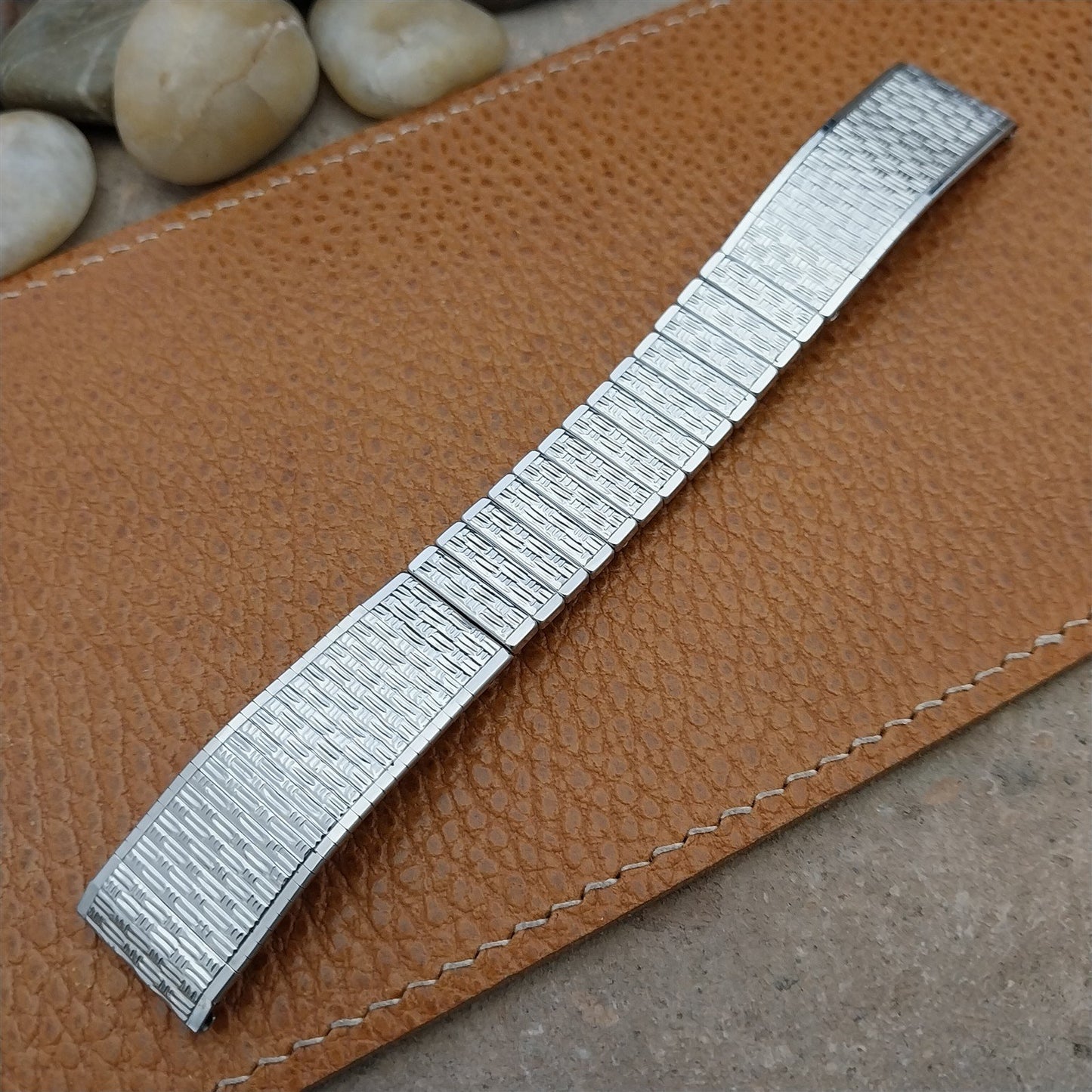 Vintage 17.2mm Stainless Steel Kreisler USA Unused nos Classic 1960s Watch Band