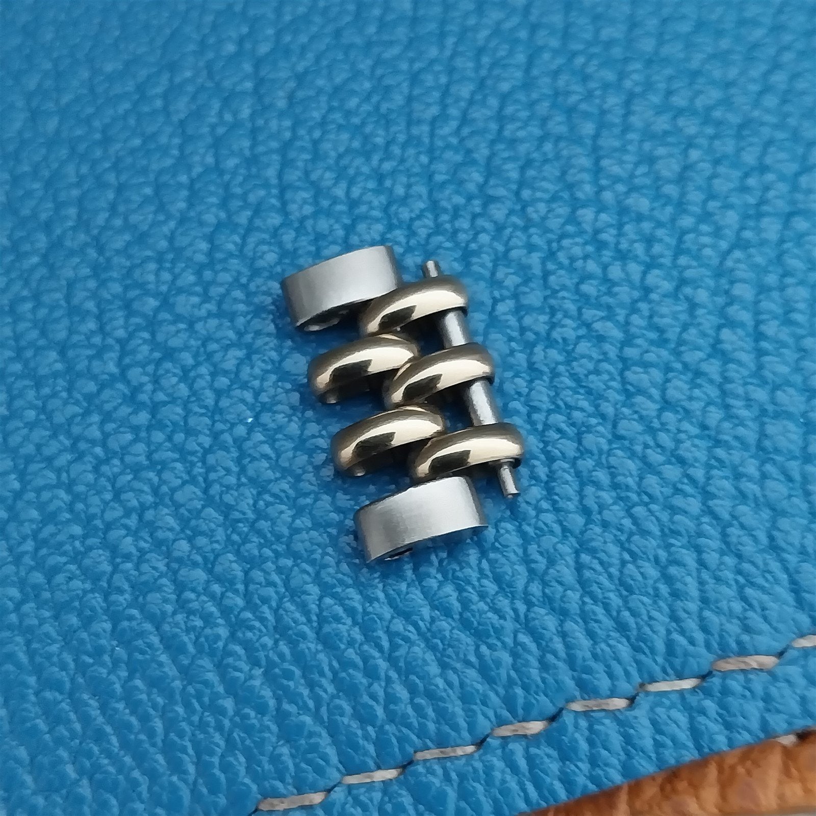 LINK for Rice Beads Gold RGP & Stainless Steel Speidel Japan Vintage W ...
