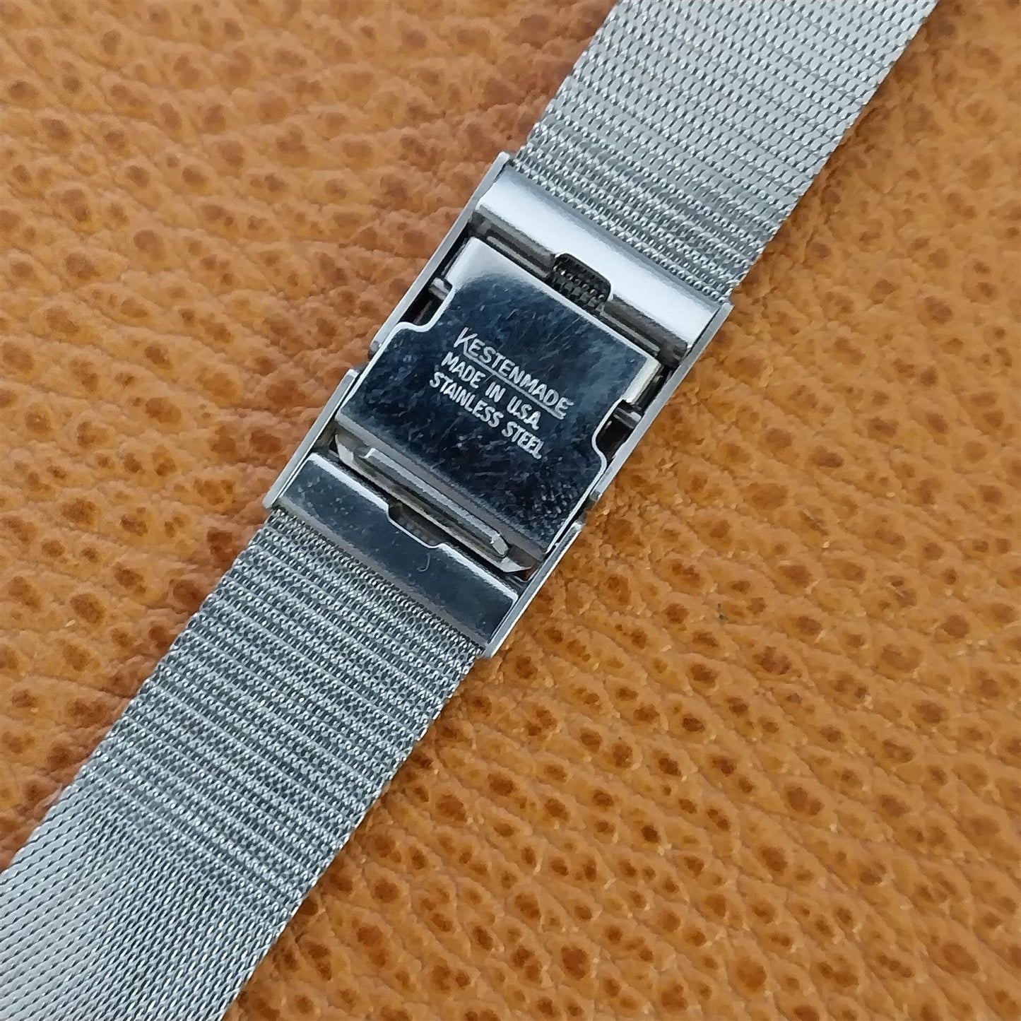 Vintage 22mm Stainless Steel Mesh nos Classic 1960s Kestenmade Unused Watch Band