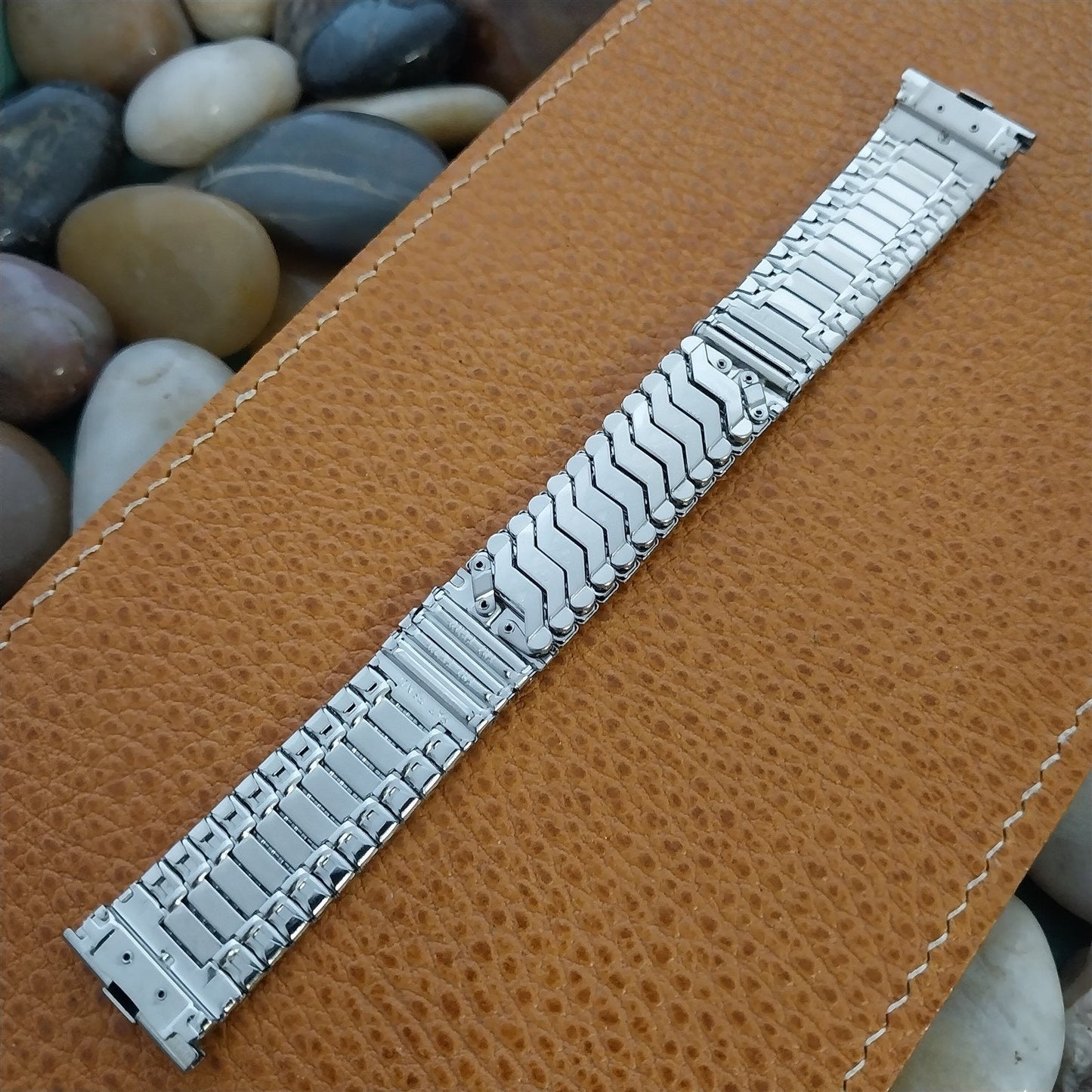 19mm 18mm JB Champion Stainless Steel Classic 1960s Unused Vintage Watch Band