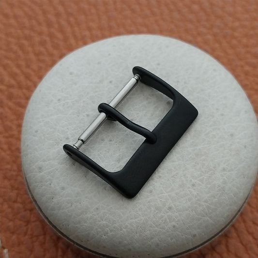 20mm Black PVD Stainless Steel Watch Strap Buckle