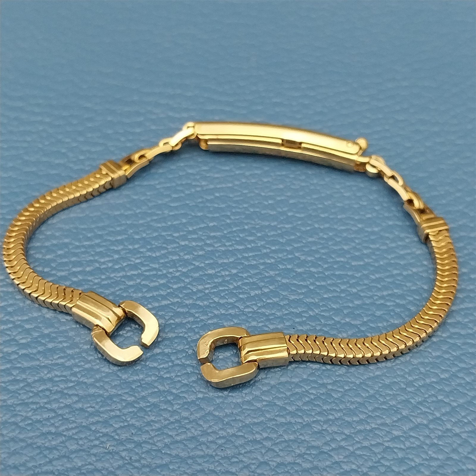 Ladies Hamilton Yellow Gold-Filled 1940s-1950s Vintage Cocktail Watch Band