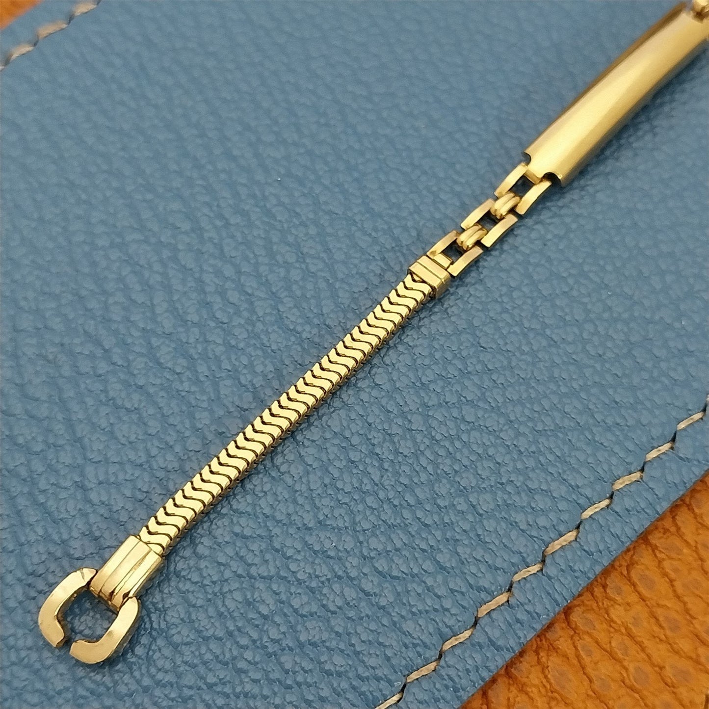 Ladies Hamilton Yellow Gold-Filled 1940s-1950s Vintage Cocktail Watch Band