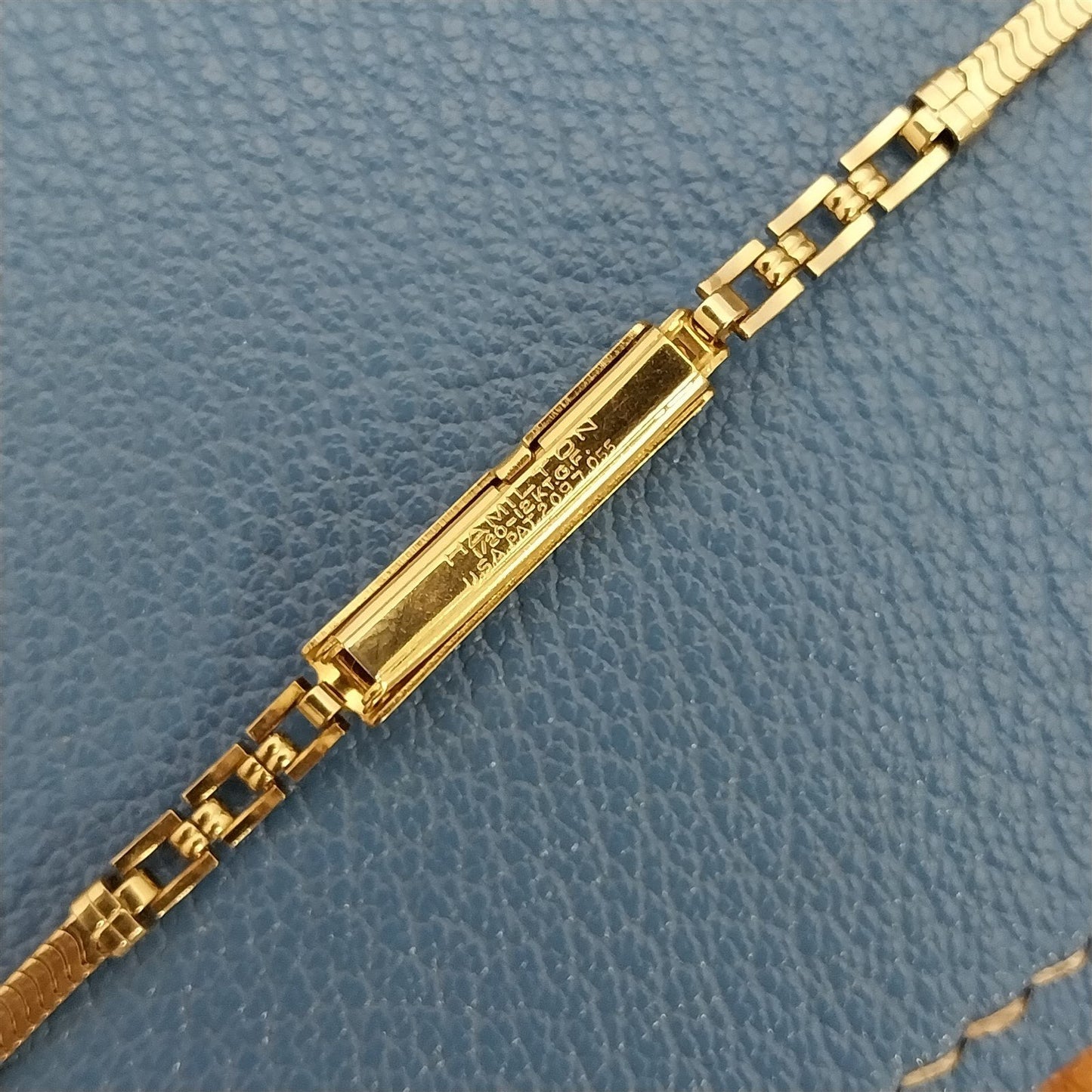 Ladies Hamilton Yellow Gold-Filled 1940s-1950s Vintage Cocktail Watch Band