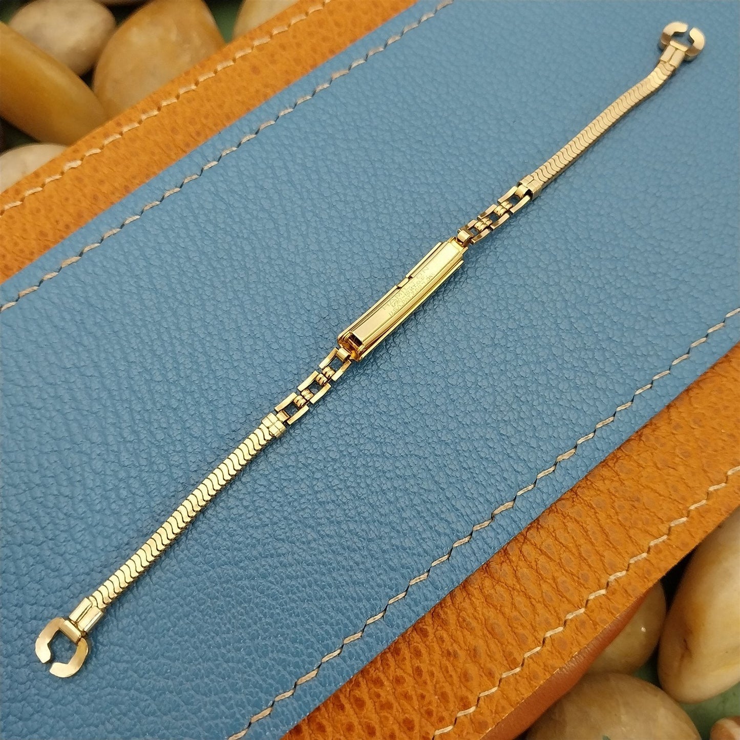 Ladies Hamilton Yellow Gold-Filled 1940s-1950s Vintage Cocktail Watch Band