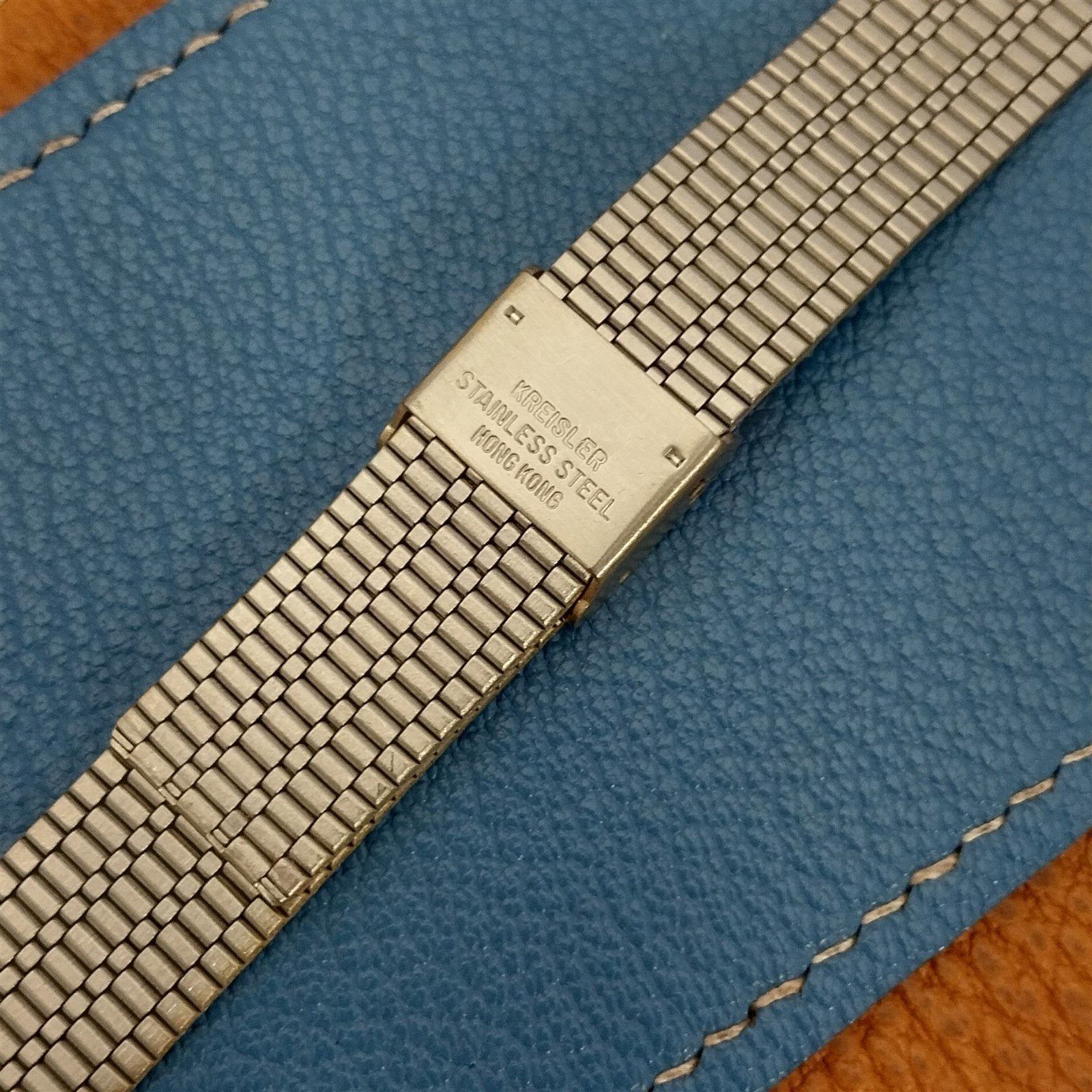 Vintage 18mm 19mm 20mm 22mm Kreisler Gold-Tone Classic 1980s Watch Band Unused