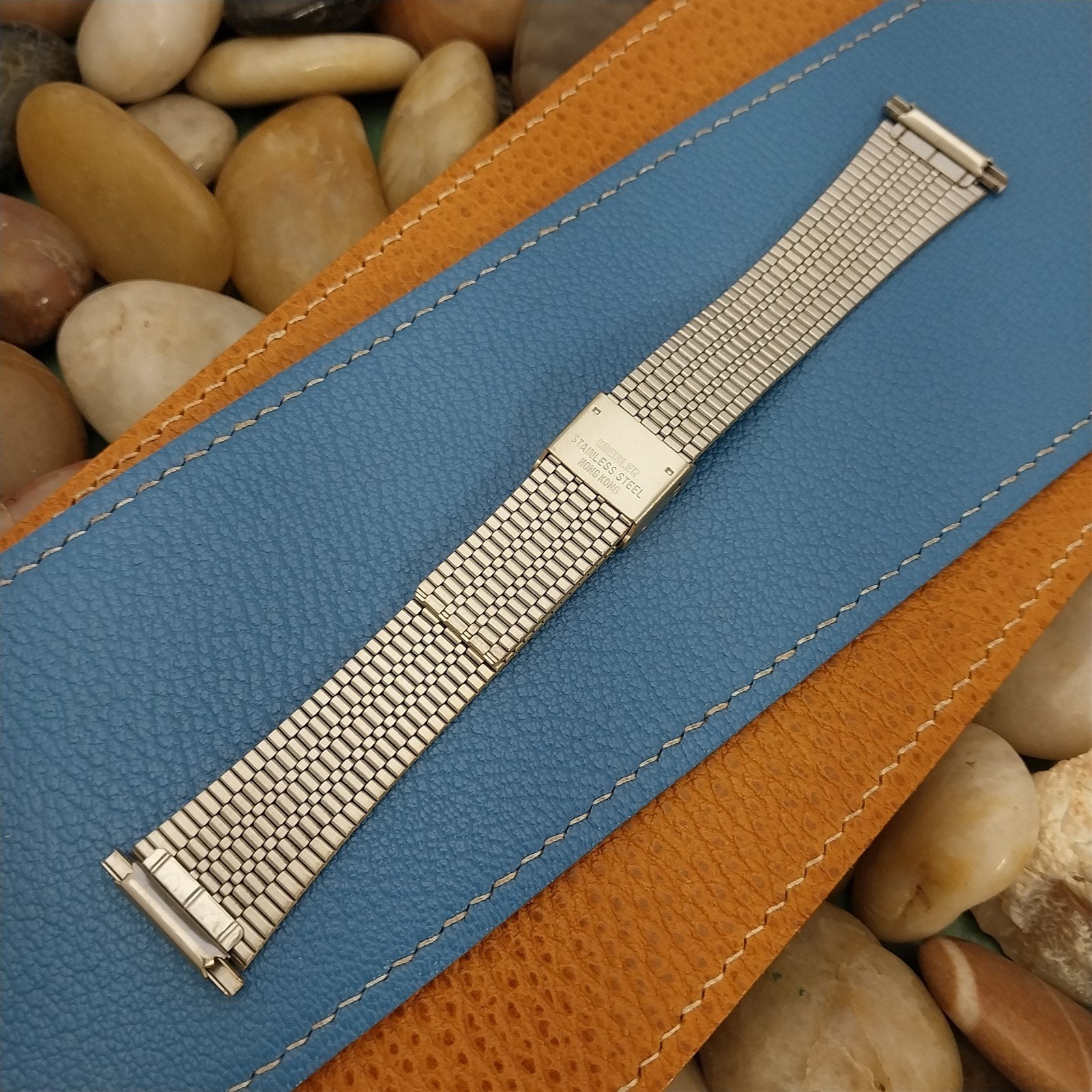 Vintage 18mm 19mm 20mm 22mm Kreisler Gold-Tone Classic 1980s Watch Band Unused