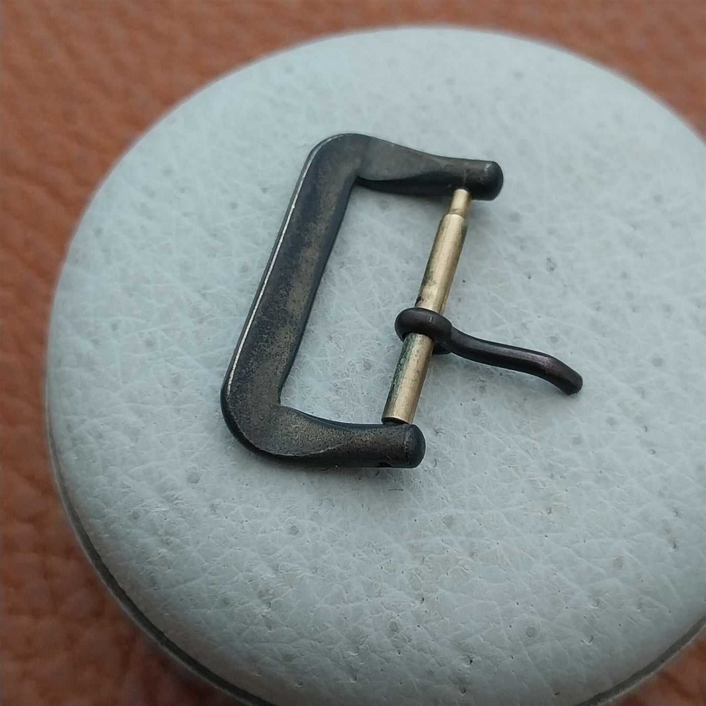 16mm Patina 1960s Vintage Dive Watch Band Unused Tropical Brass Buckle