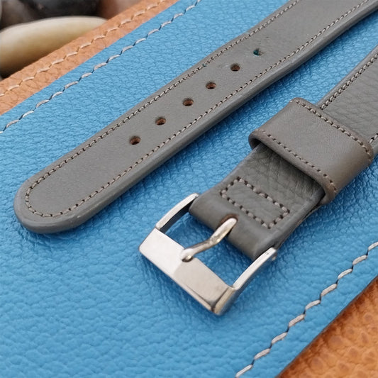 Vintage 19mm Unpadded Scandia Calf JB Champion Tapered Unused 1960s Watch Band