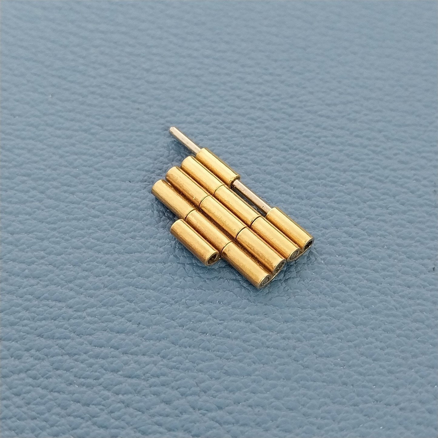 NSA Novavit 2 Unused NOS Gold-Tone 3 Row Links add length to Vintage Watch Band