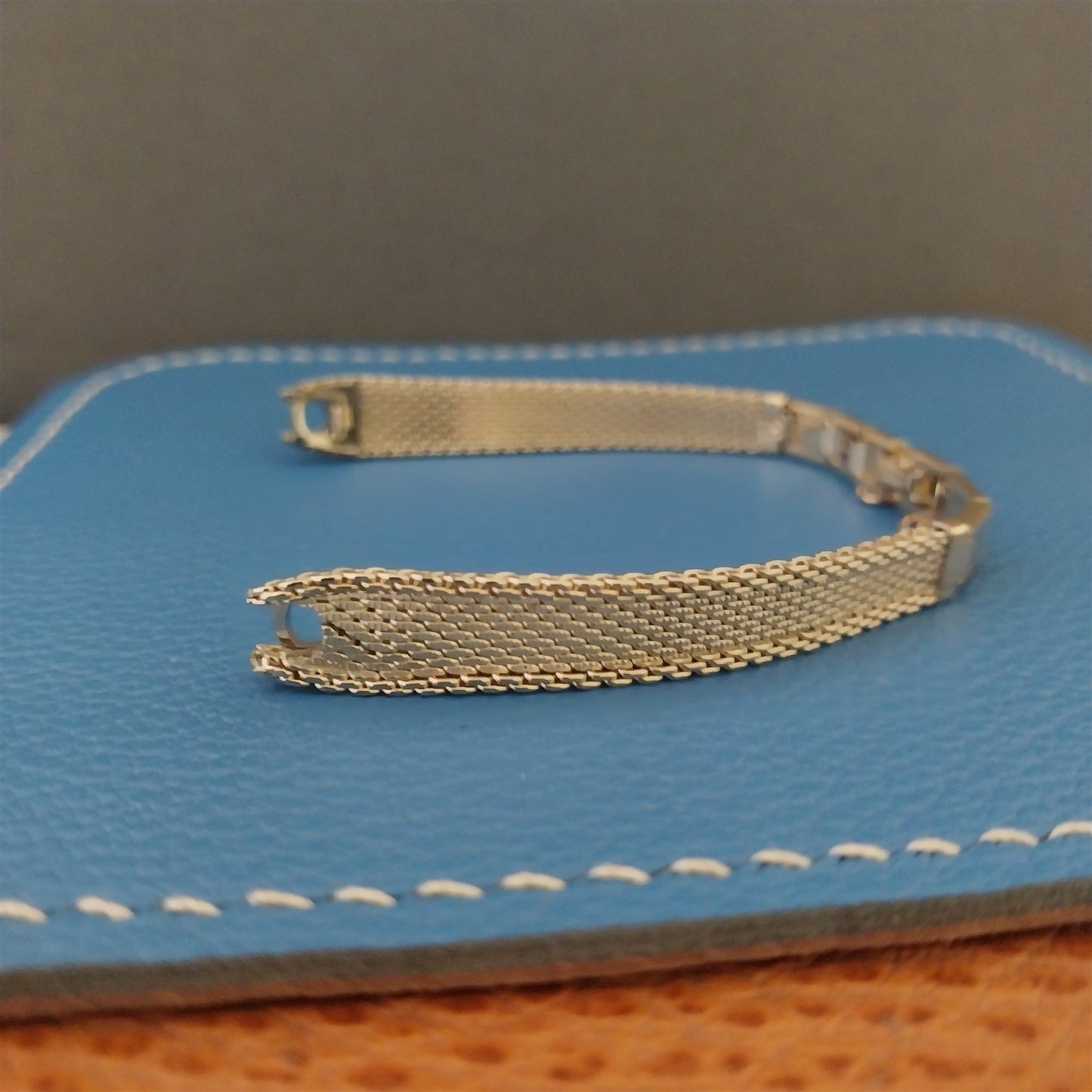 10k Yellow Gold-Filled Mesh Ladies JB Champion Unused 1960s Vintage Watch Band