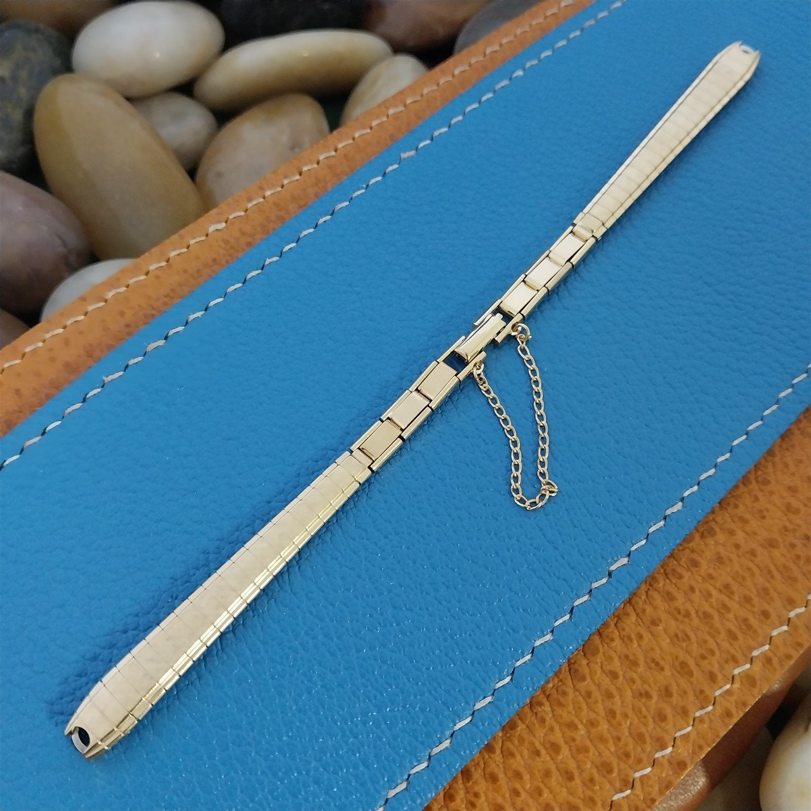 Classic Yellow Gold-Filled Ladies JB Champion Unused 1960s Vintage Watch Band