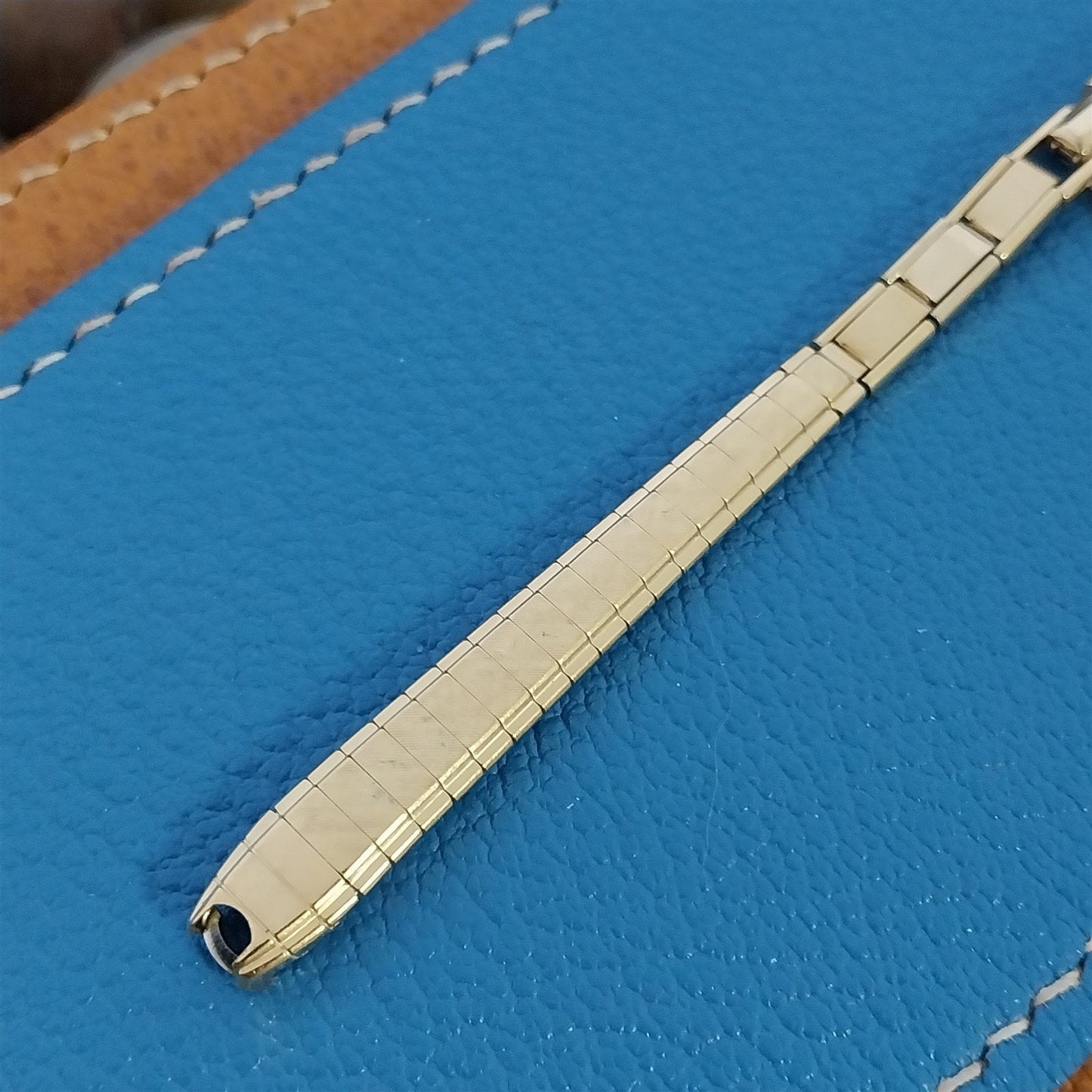 Classic Yellow Gold-Filled Ladies JB Champion Unused 1960s Vintage Watch Band